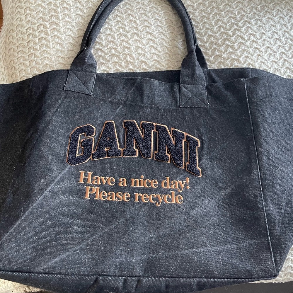 Ganni x-large Tote Bag NWOT